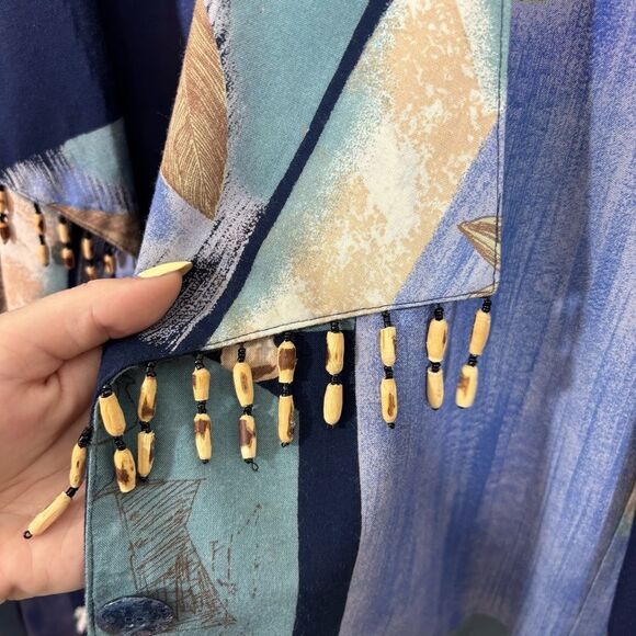 Pierre Lamonte Vintage Blazer Art To Wear Size 12 - Picture 11 of 16